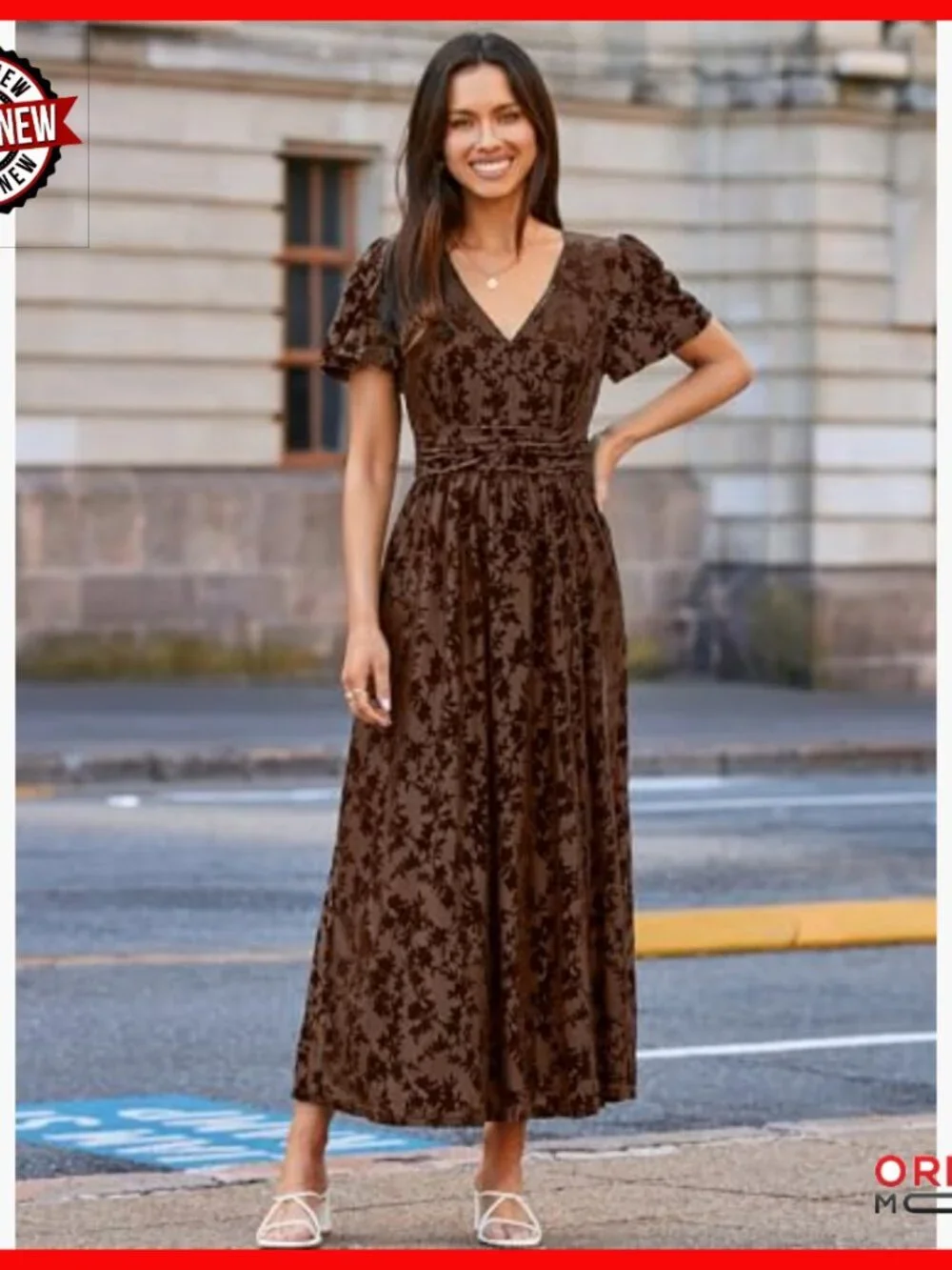 Velvet Maxi Dress V Neck Empire Waist Formal Cocktail Long Dress